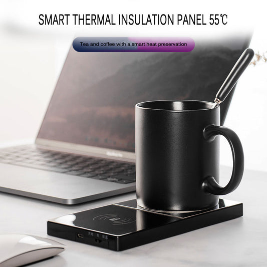 2 In 1 Mug Warmer + Wireless Charger