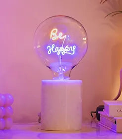 LED Text Light Bulbs Lamps