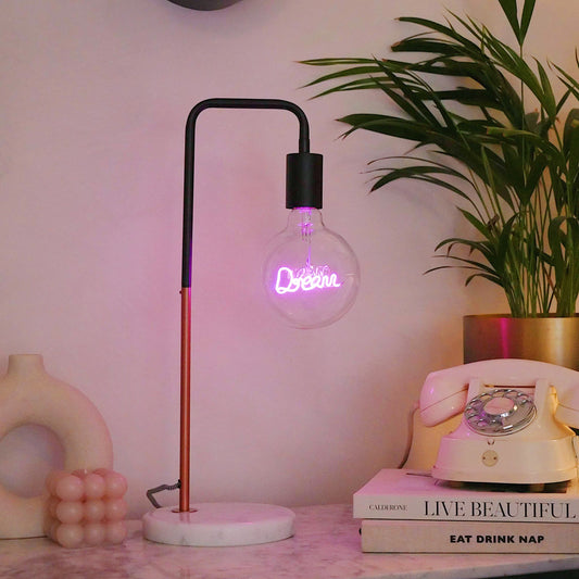 LED Text Light Bulbs Lamps
