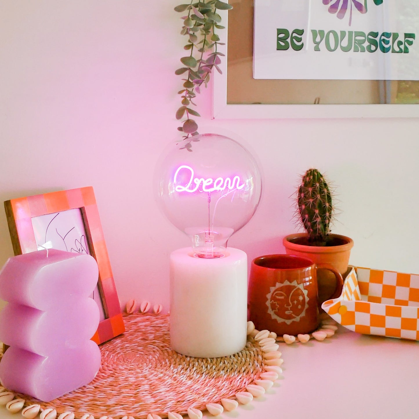 LED Text Light Bulbs Lamps