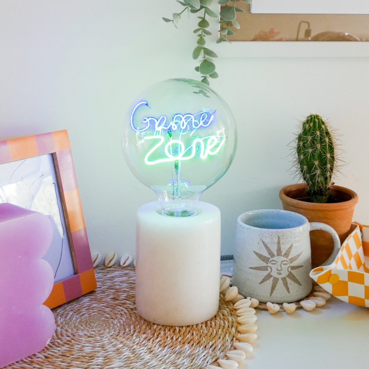 LED Text Light Bulbs Lamps