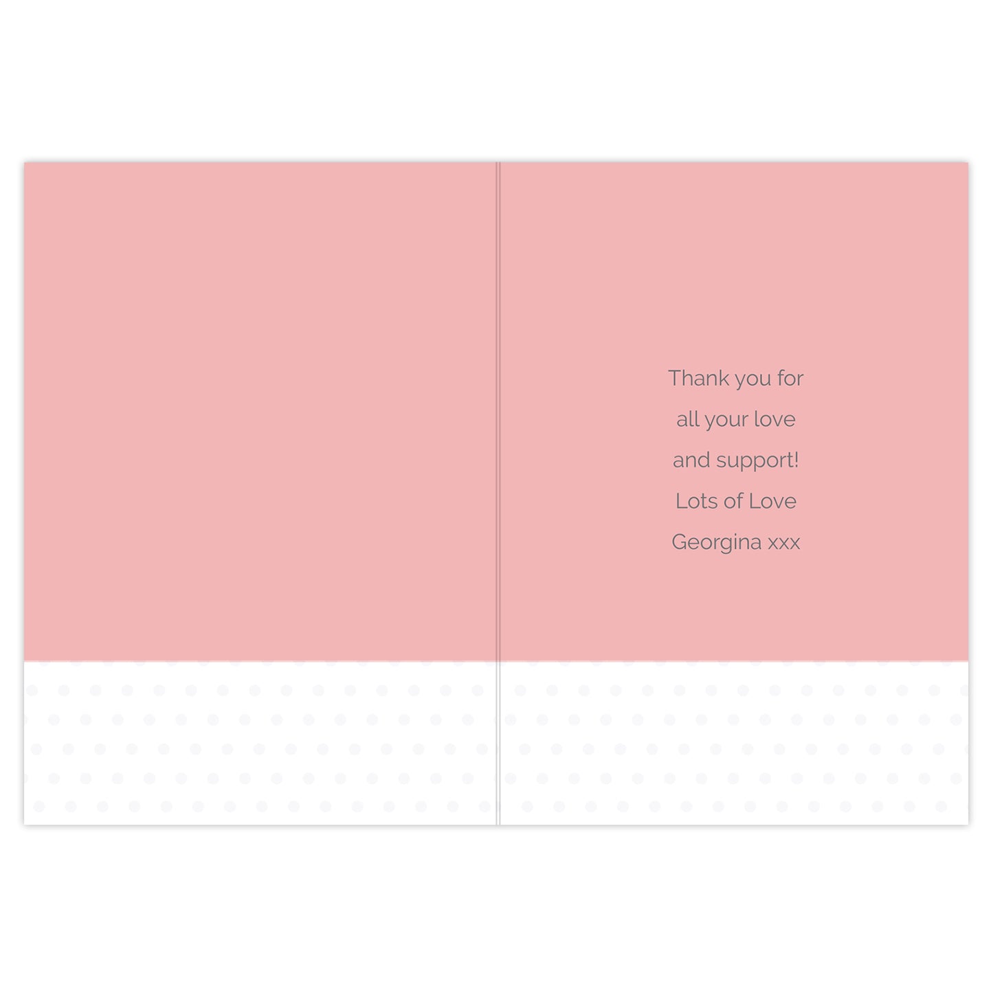 Personalised 'Like a Mum to Me' Card
