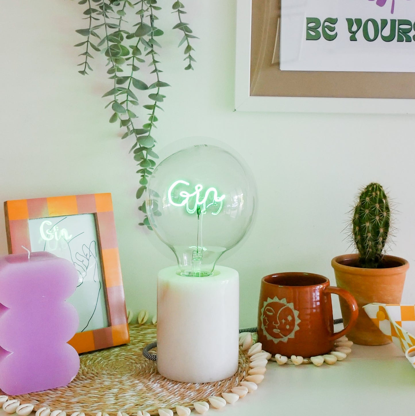 LED Text Light Bulbs Lamps