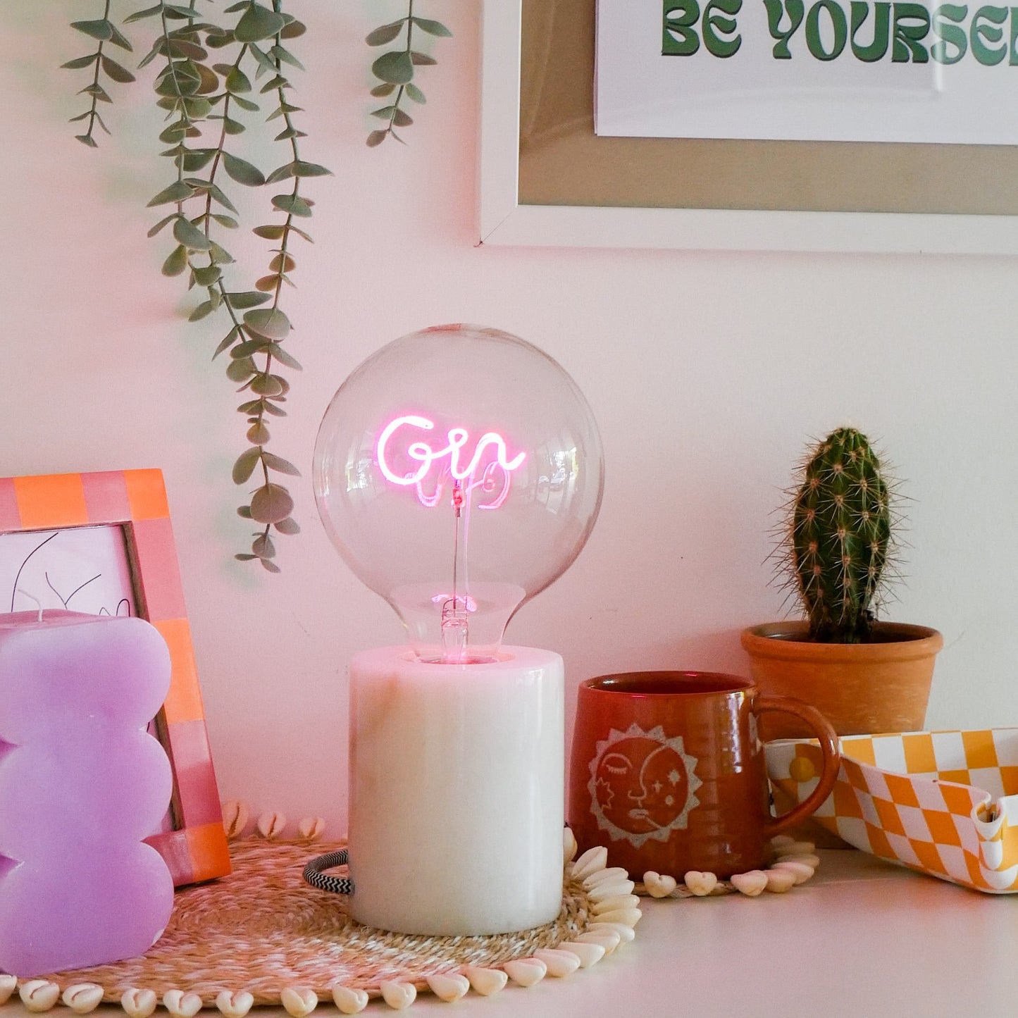 LED Text Light Bulbs Lamps