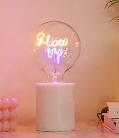 LED Text Light Bulbs Lamps