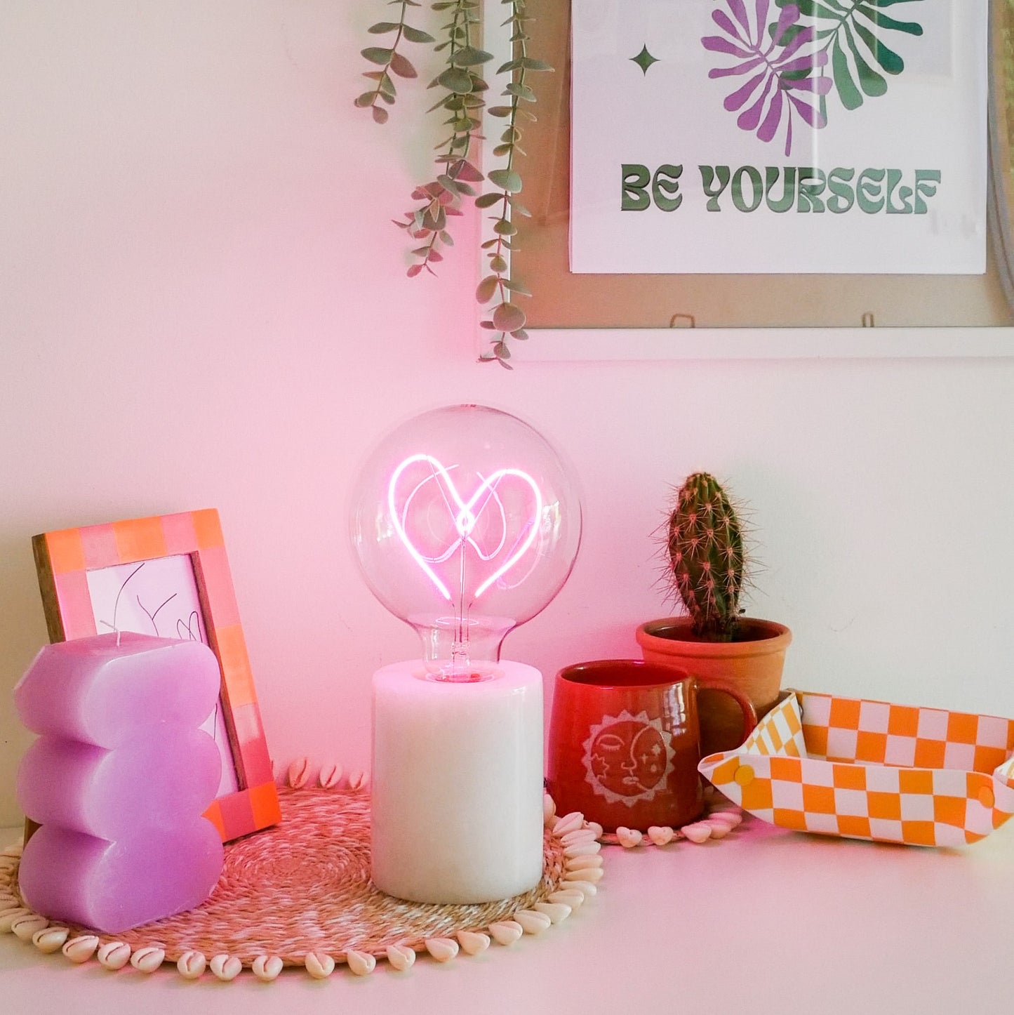 LED Text Light Bulbs Lamps