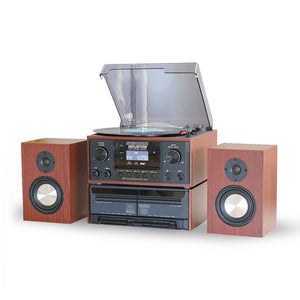 Houston 6 in 1 Music Centre with Wireless Speakers