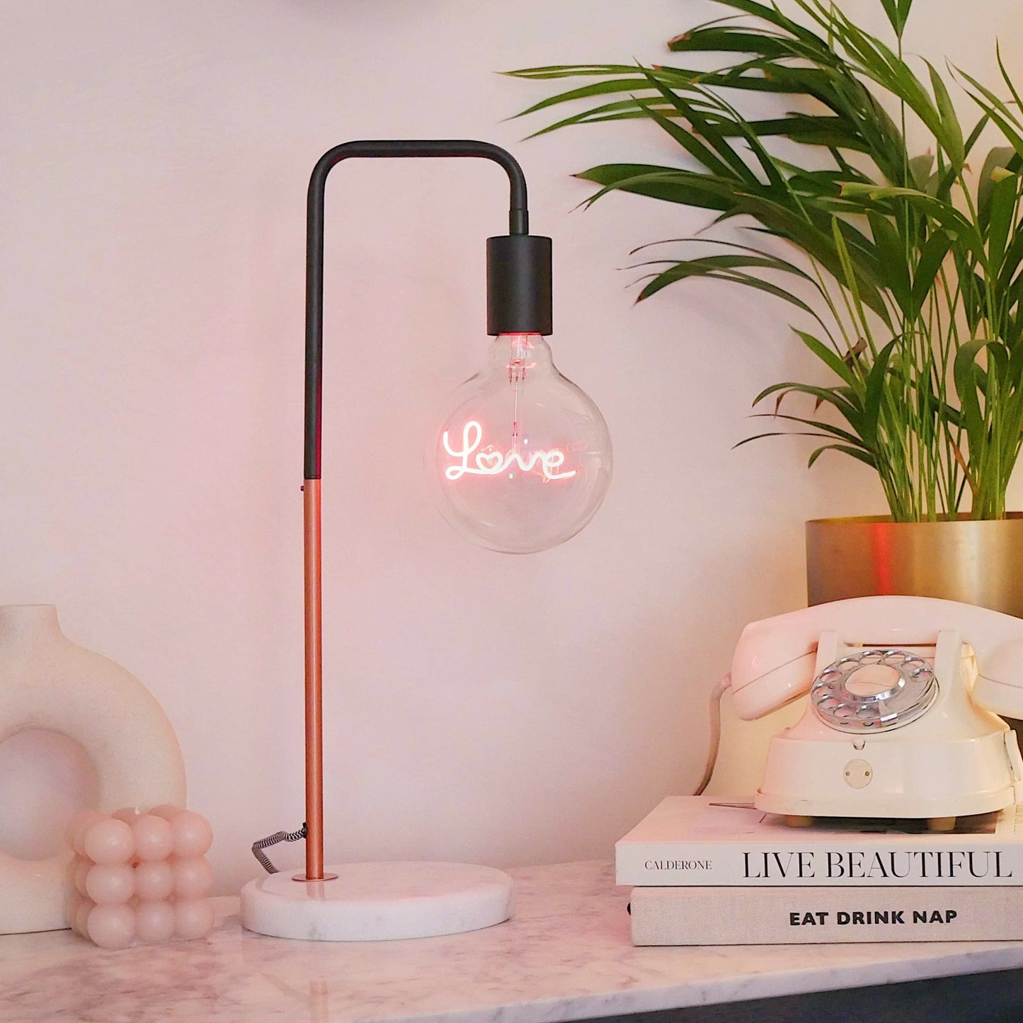 LED Text Light Bulbs Lamps