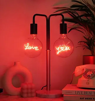 LED Text Light Bulbs Lamps