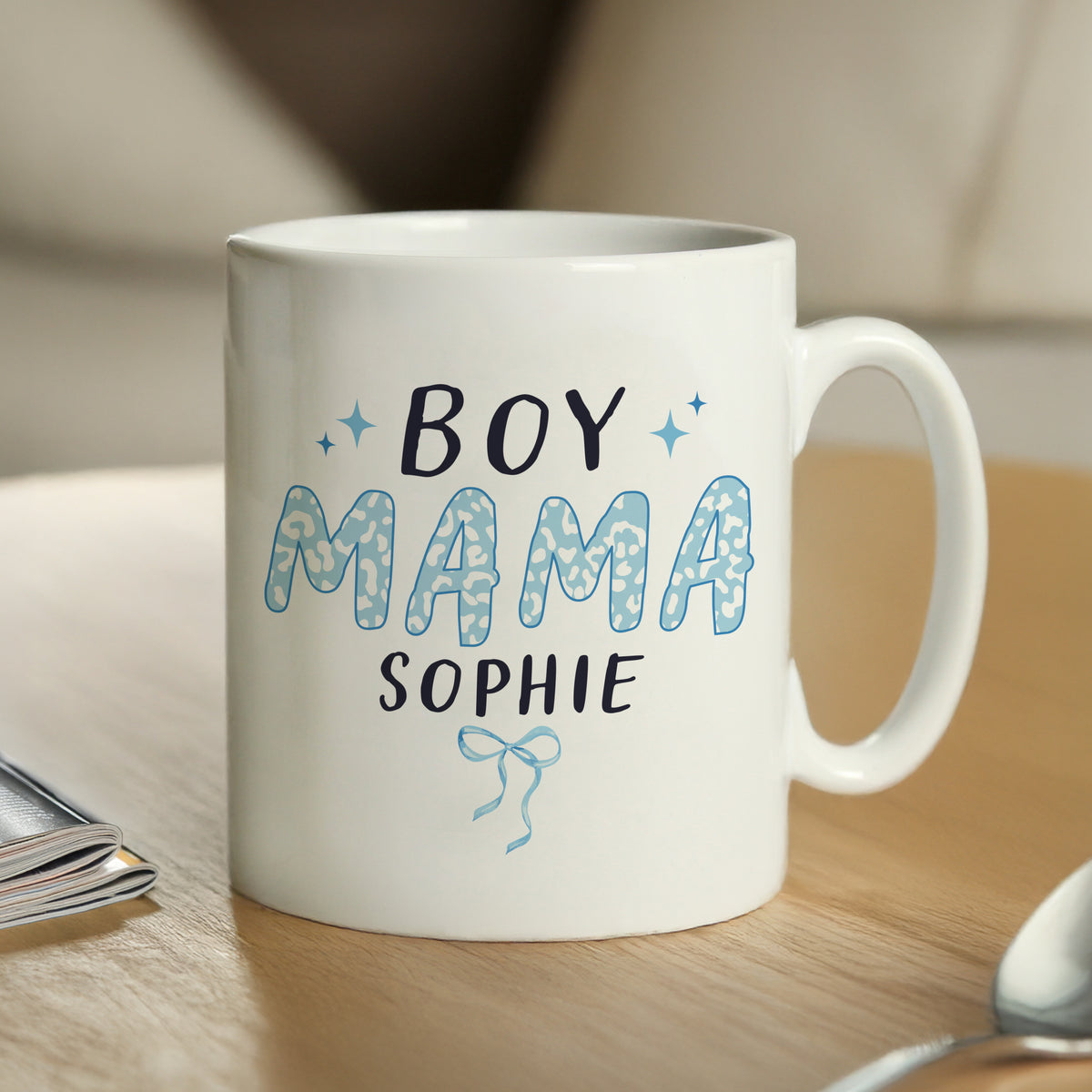 Personalised Boy Mama Mug