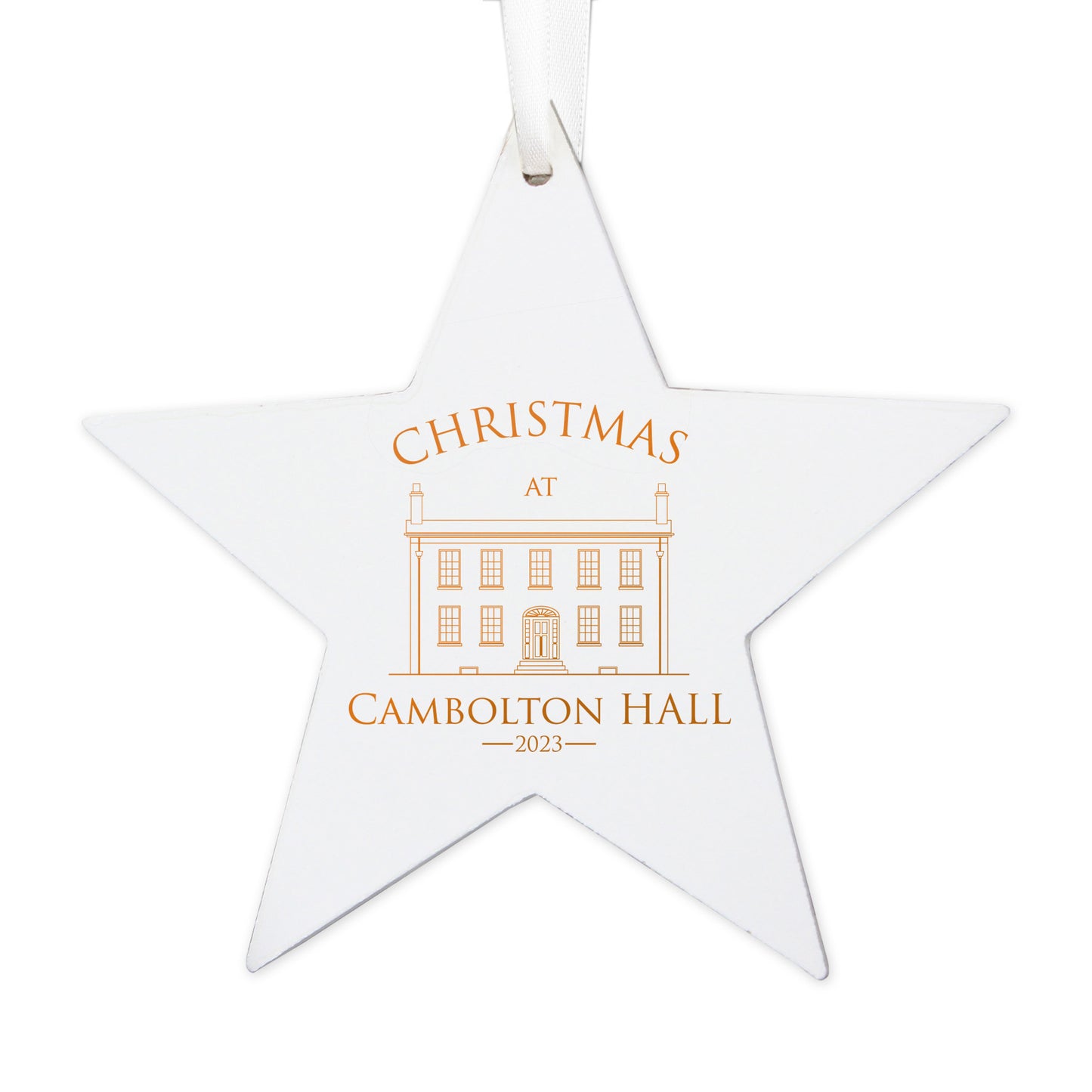 Bespoke Design Wooden Star Decoration