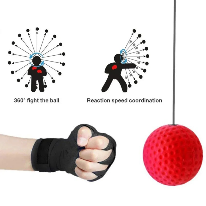 Head-mounted Speed Ball Boxing