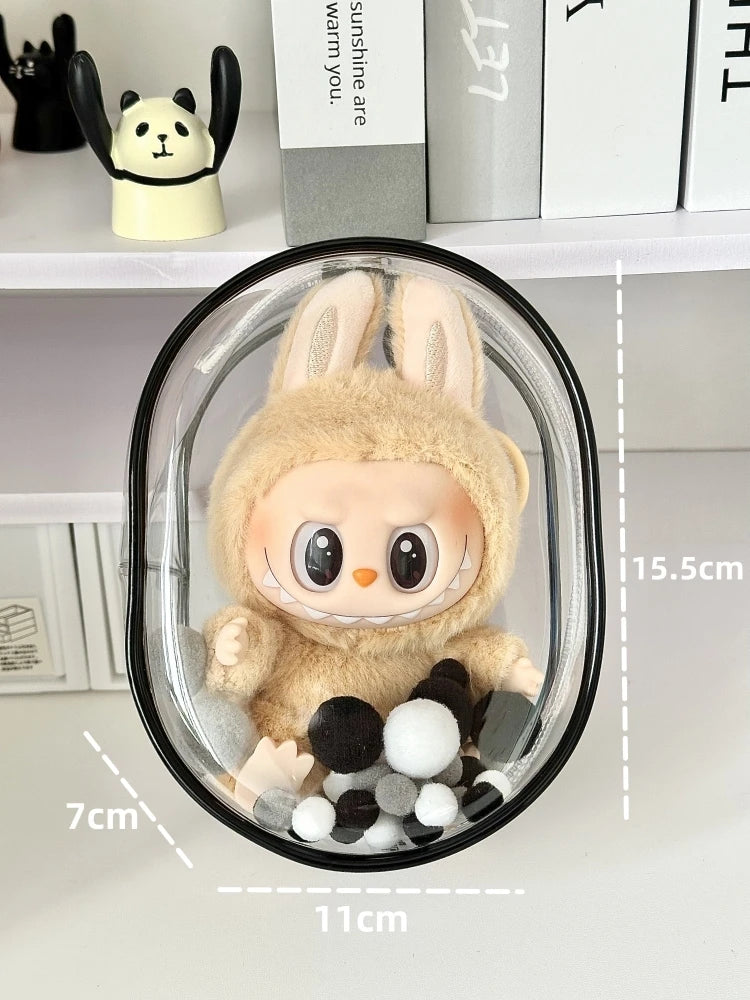 Labubu 17cm Transparent Bag