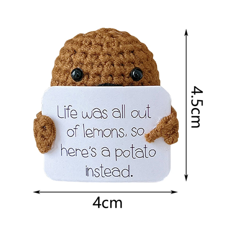 Positive Potatoes Dolls with a Postive message