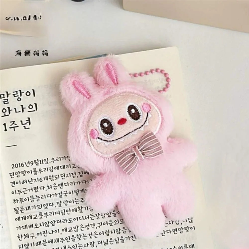 Inspired By Labubu Plush Doll Keychain