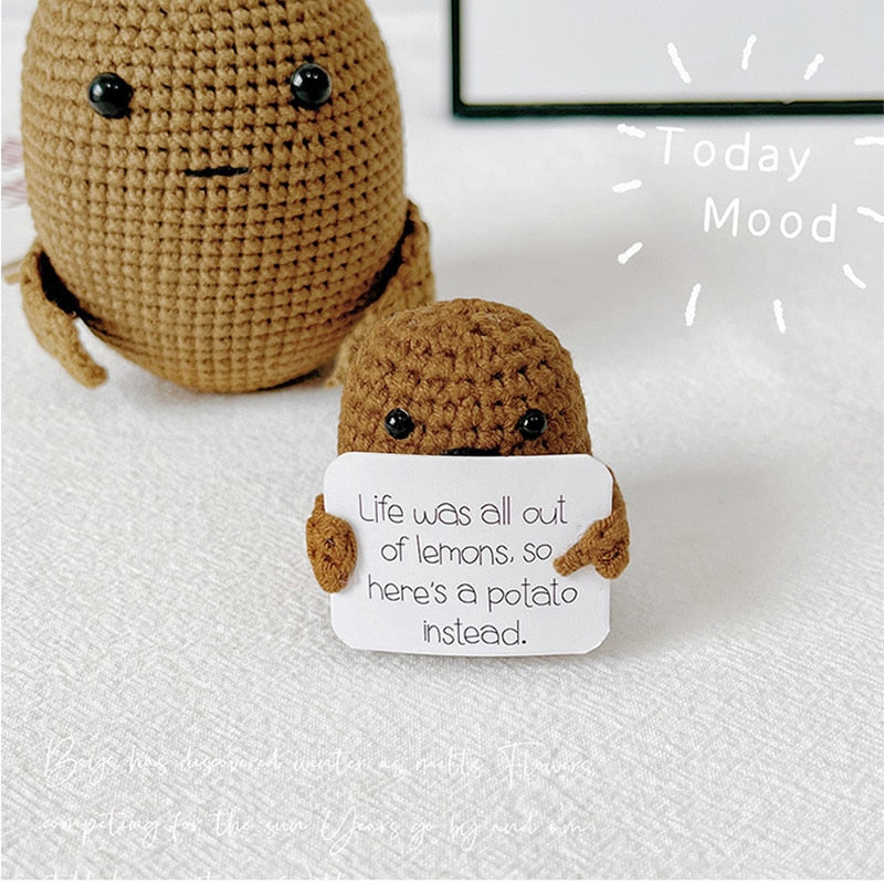 Positive Potatoes Dolls with a Postive message