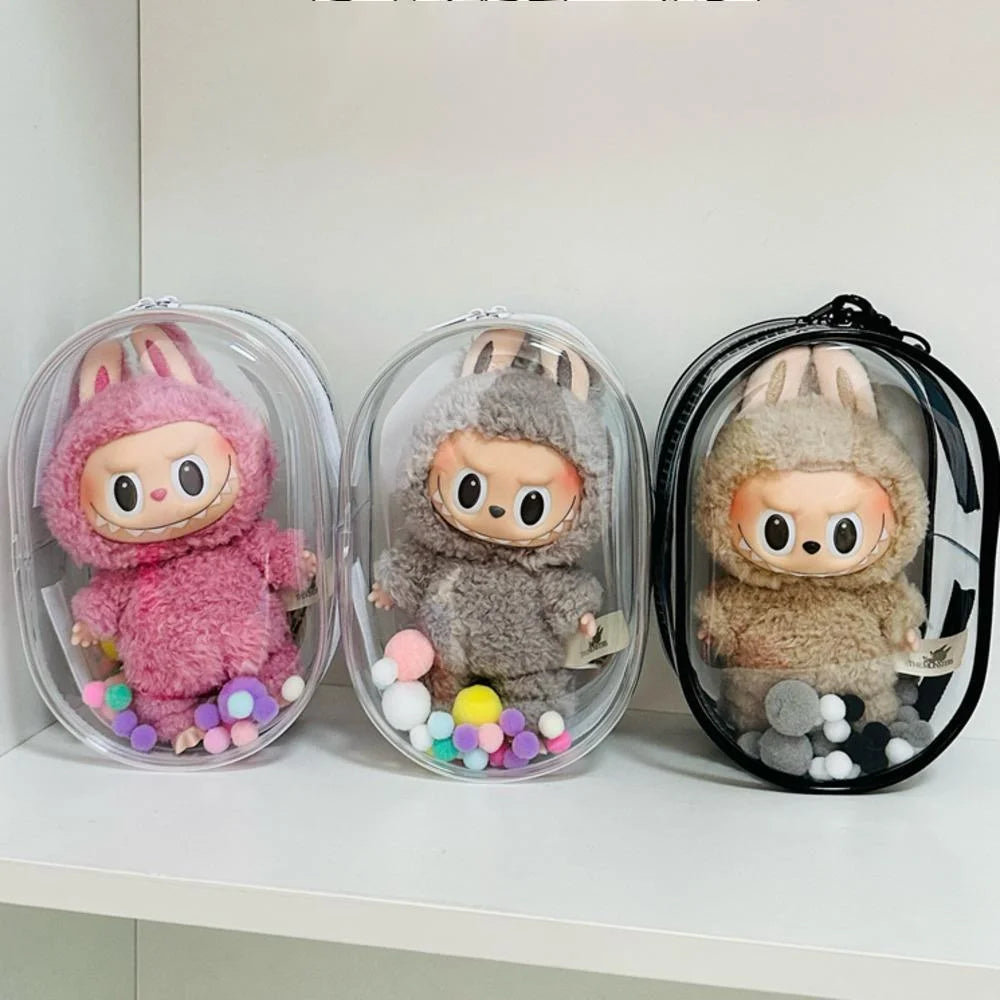 Labubu 17cm Transparent Bag