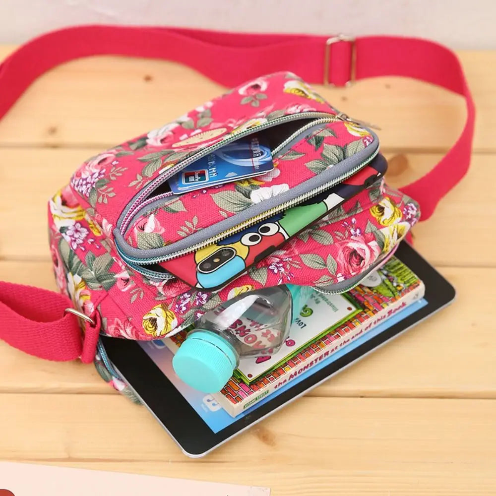 Floral Shoulder Crossbody Bag