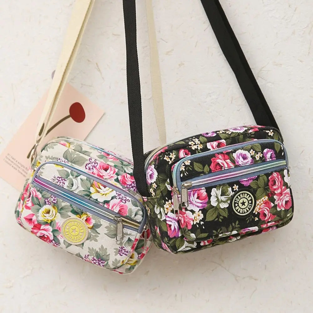 Floral Shoulder Crossbody Bag