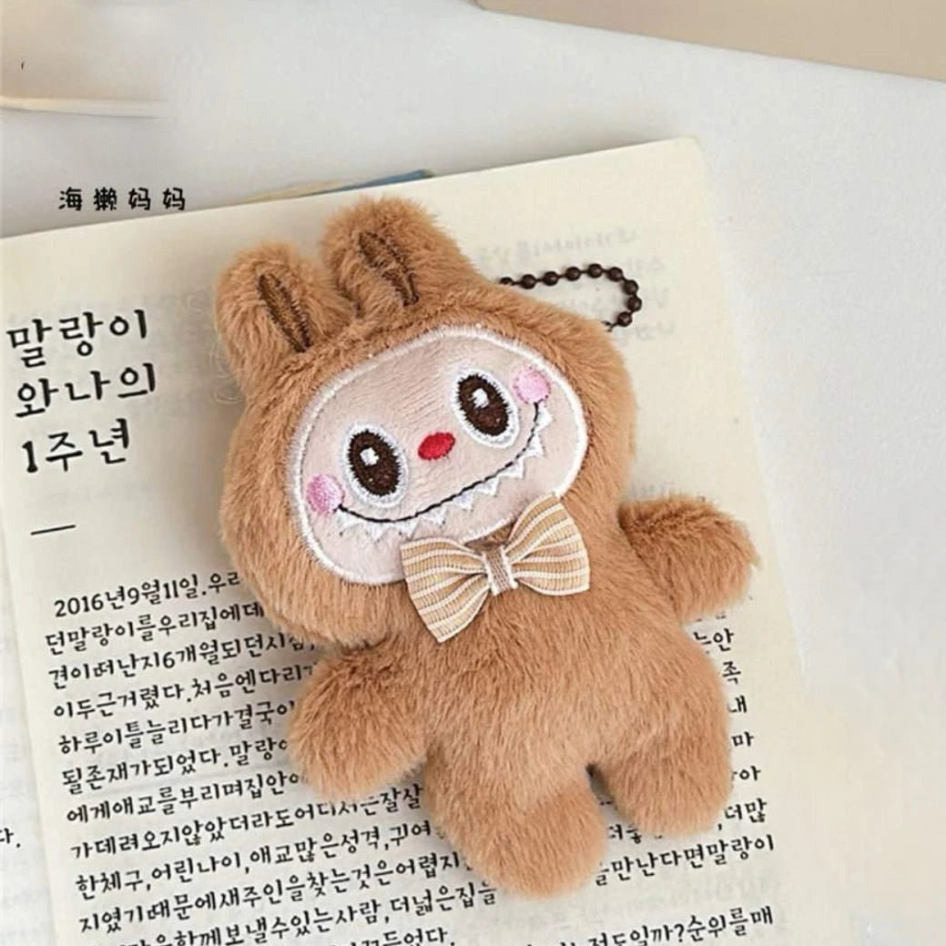 Inspired By Labubu Plush Doll Keychain