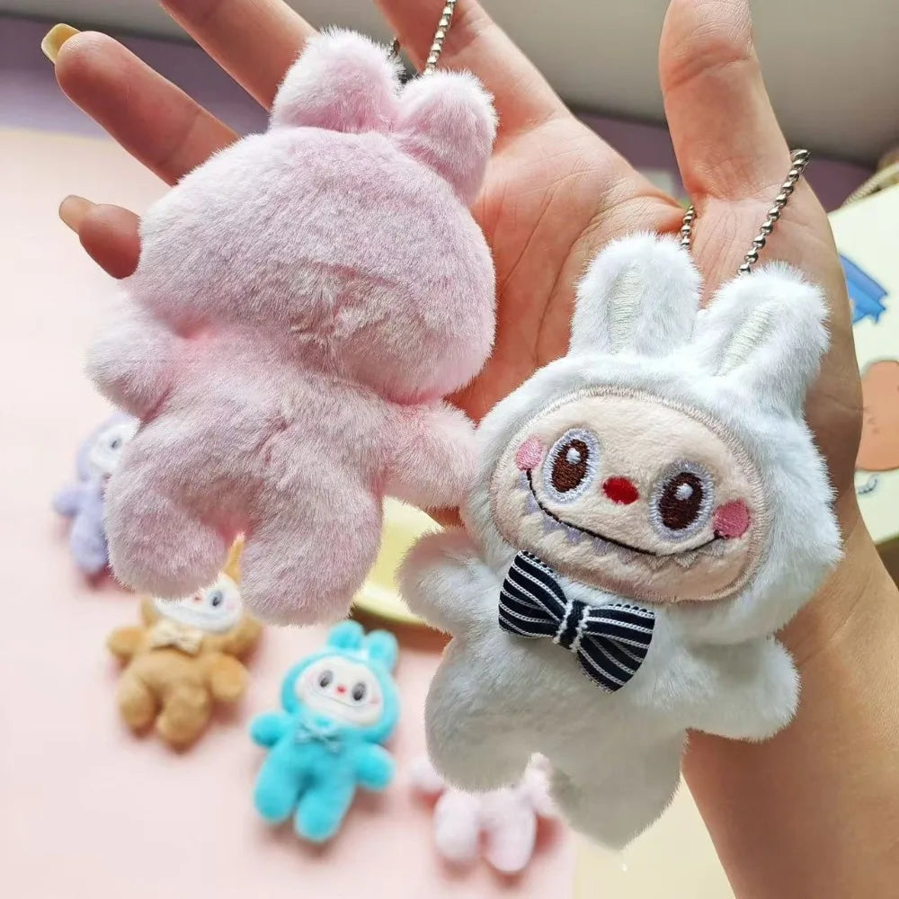 Inspired By Labubu Plush Doll Keychain