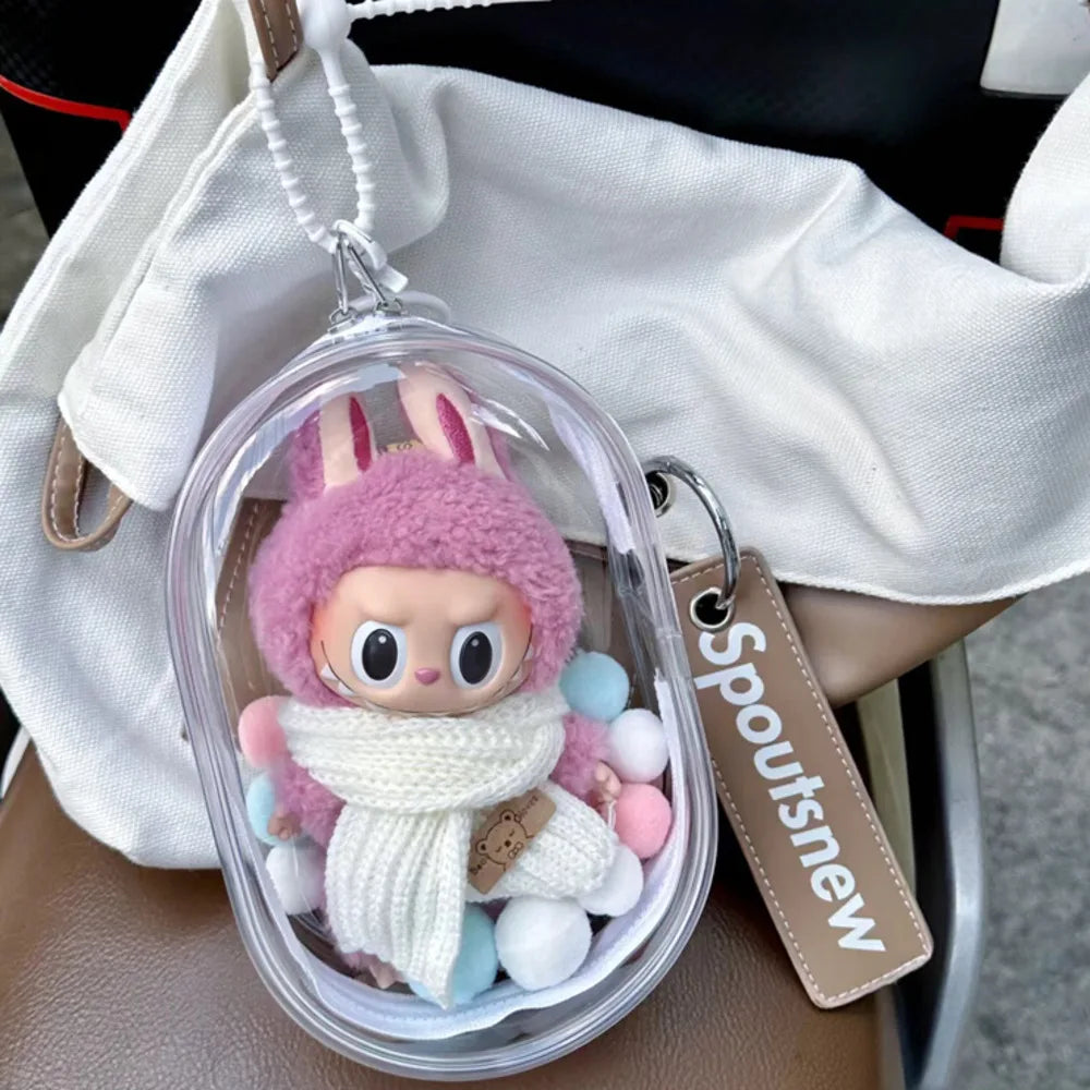 Labubu 17cm Transparent Bag