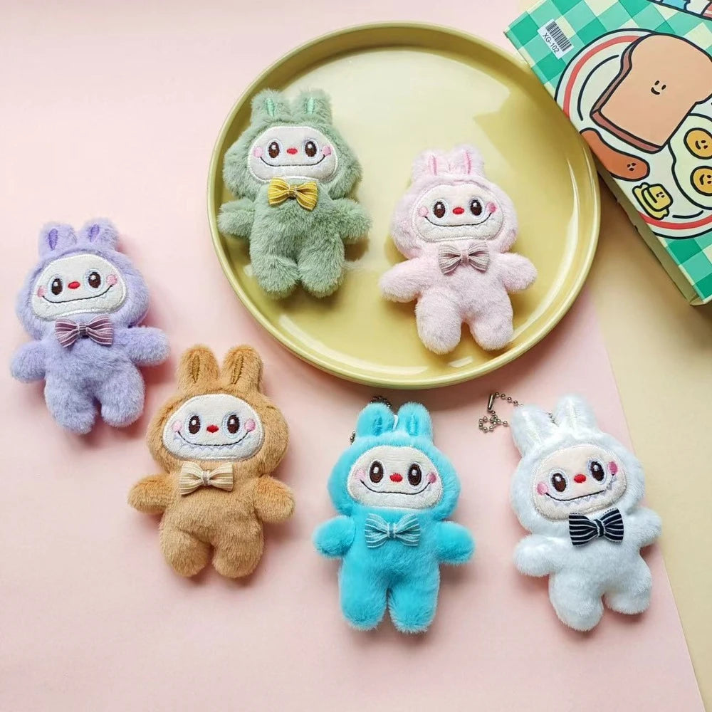 Inspired By Labubu Plush Doll Keychain