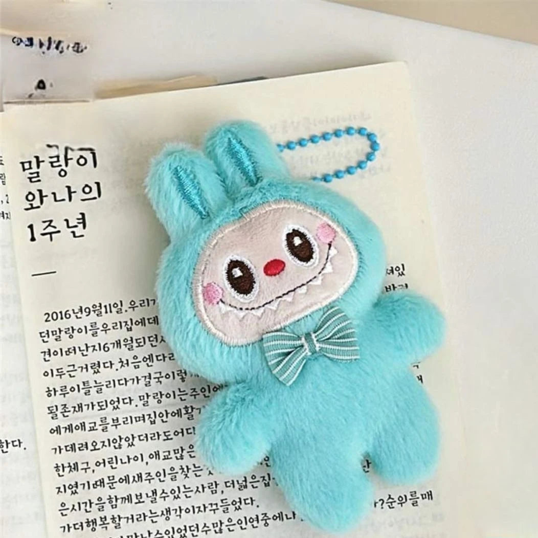 Inspired By Labubu Plush Doll Keychain
