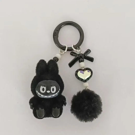 New African-Inspired By Labubu Doll Keyring