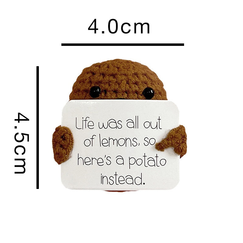 Positive Potatoes Dolls with a Postive message