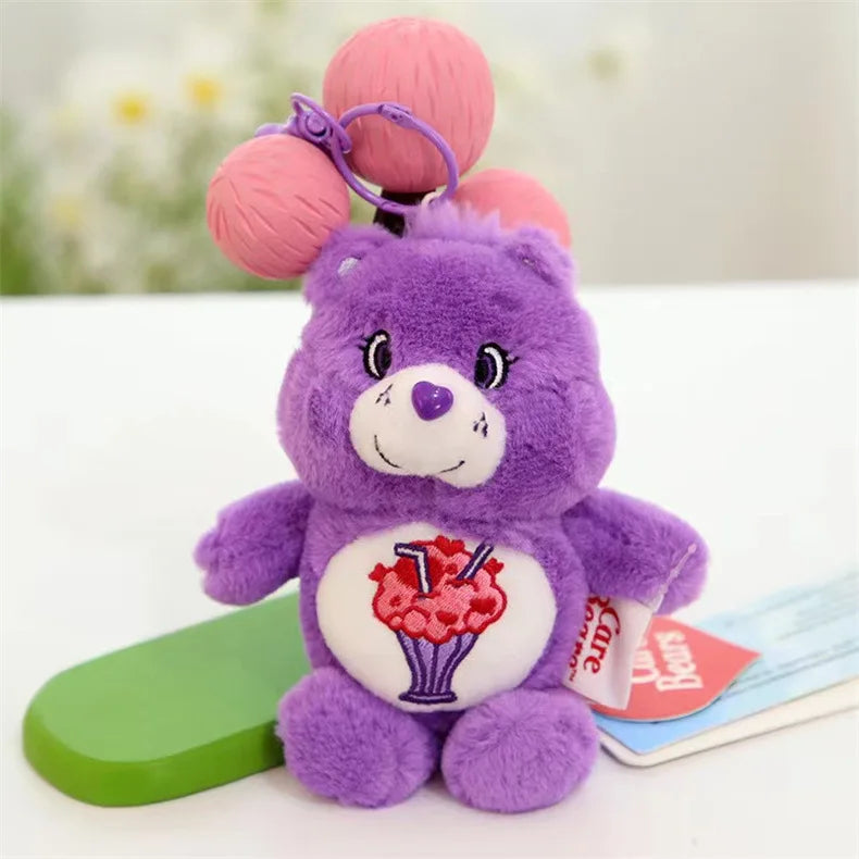 Carebears Plush Pendant Keychain