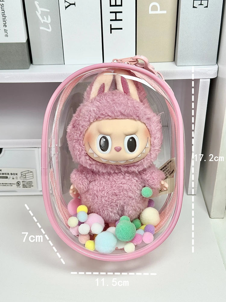 Labubu 17cm Transparent Bag