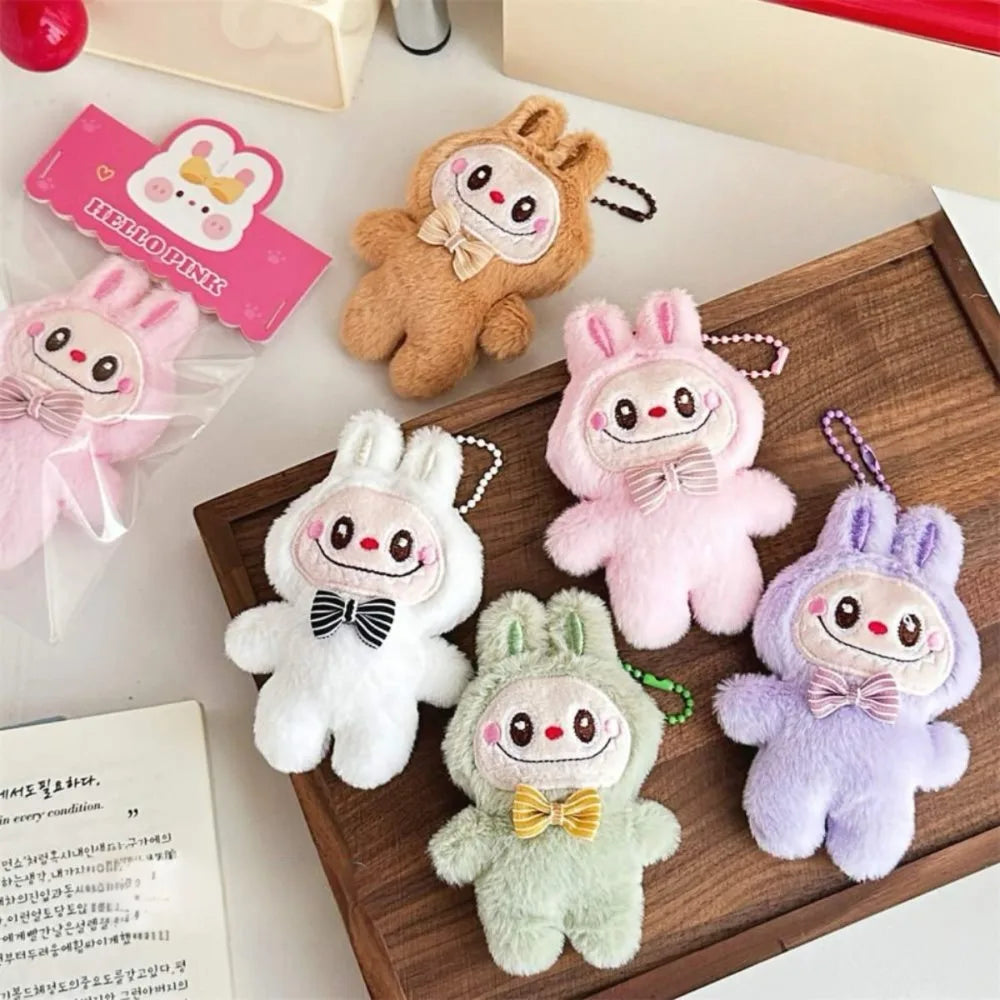 Inspired By Labubu Plush Doll Keychain