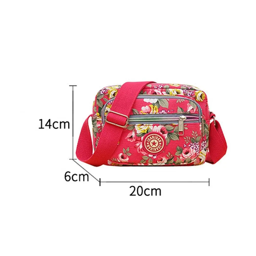 Floral Shoulder Crossbody Bag