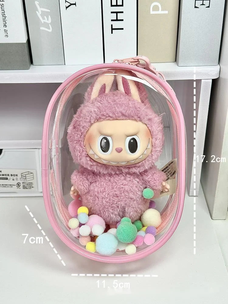 Labubu 17cm Transparent Bag