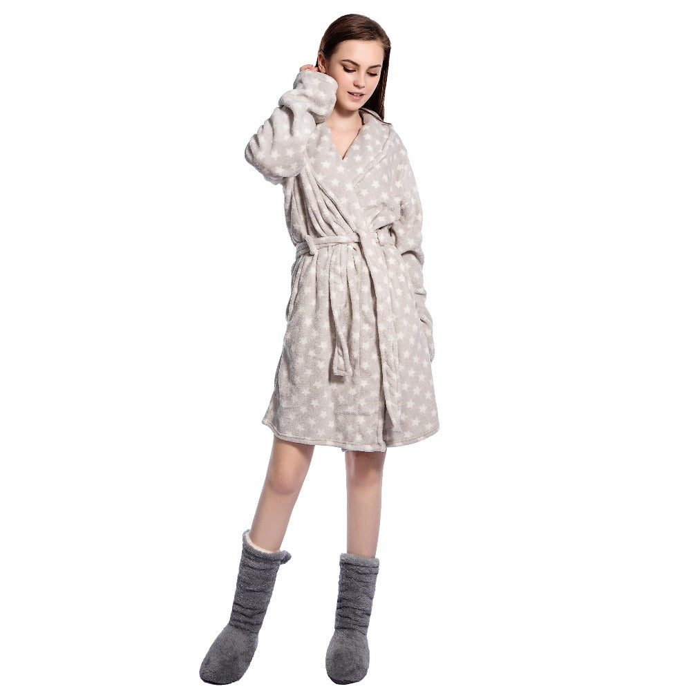 Women Fleece Winter Indoor Boots Slippers
