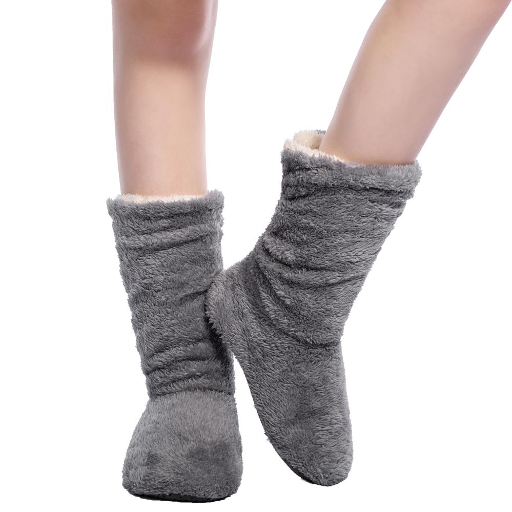 Women Fleece Winter Indoor Boots Slippers