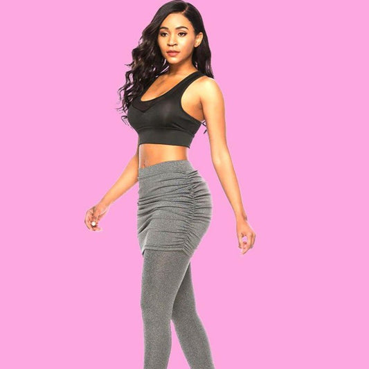 2 in 1 Mini Skirt Leggings