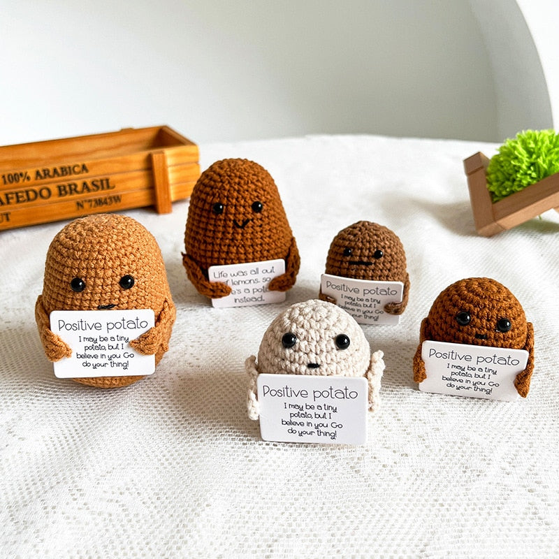 Positive Potatoes Dolls with a Postive message