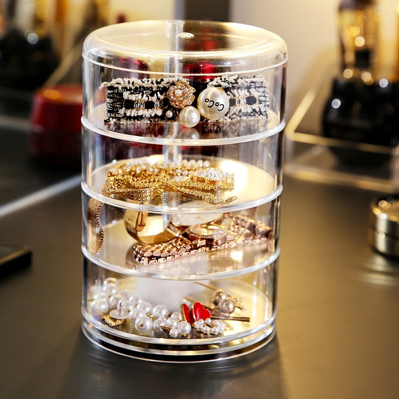 360 Degree Rotation Makeup Organiser