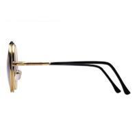 Vintage Unisex Sunglasses Round Designer Steam Punk Metal