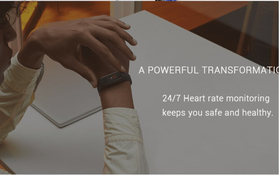 Smart Watch Mi Band 4 With Bluetooth 5.0