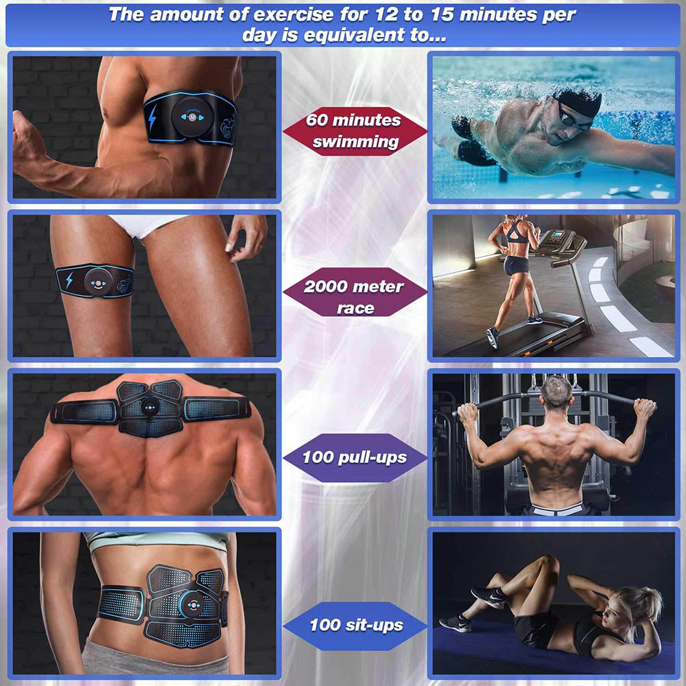 EMS ABS Body Muscle Power Belt
