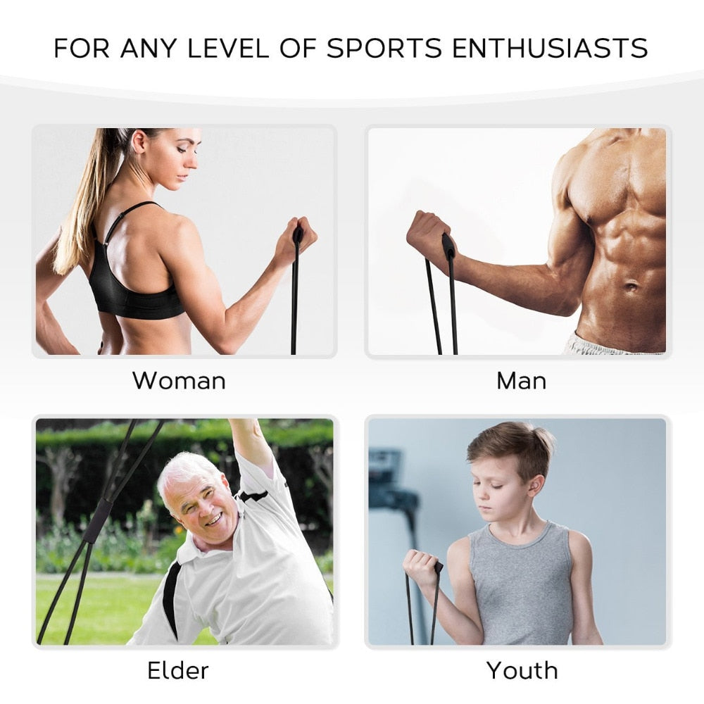 Full Body Workout Resistance Band Kit