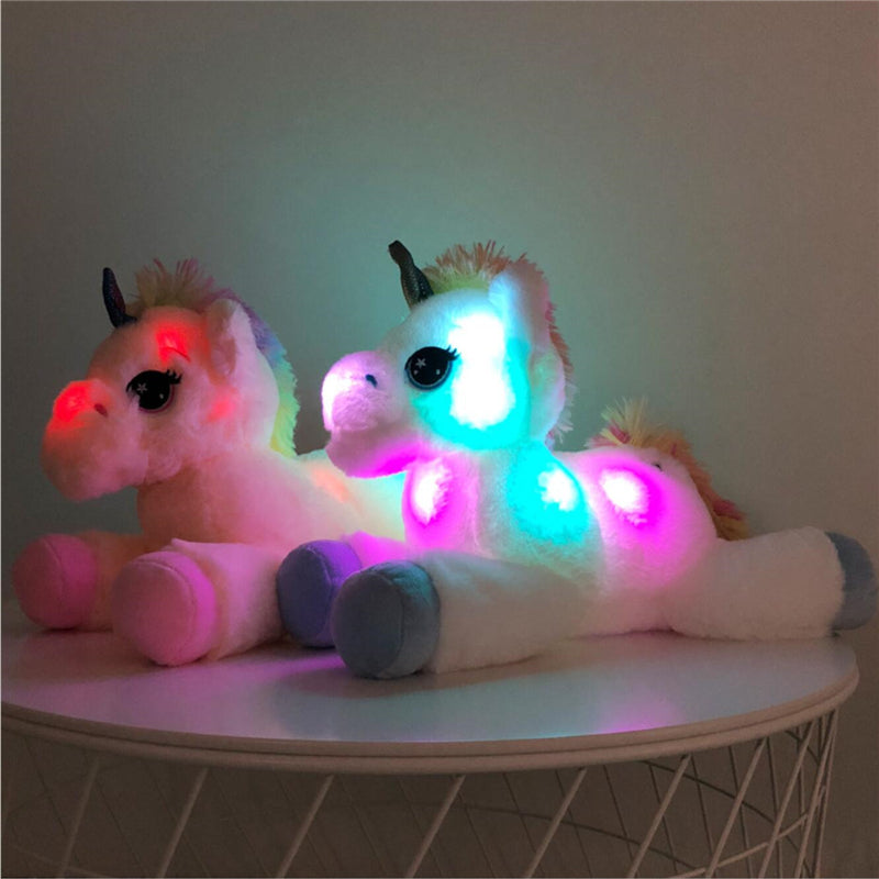 Unicorn Soft Plush LED Toy