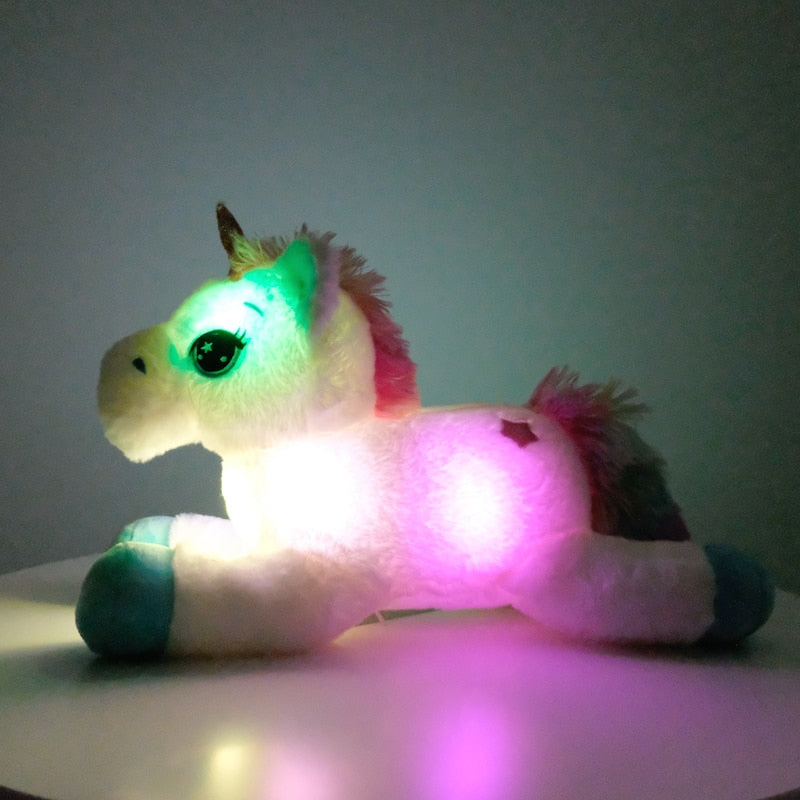 Unicorn Soft Plush LED Toy