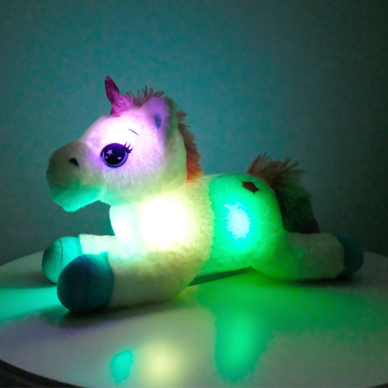 Unicorn Soft Plush LED Toy