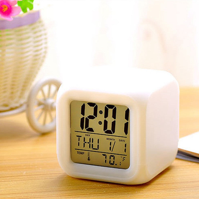 Multi-Function LED Colour Changing Digital Alarm Clock