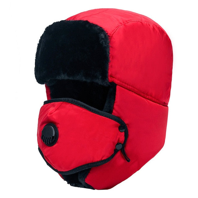 Winter Arctic 3 in 1 Unisex Hat with Breathable and Detachable Mouth Covering