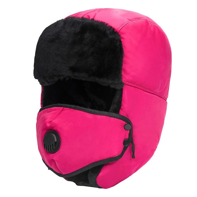 Winter Arctic 3 in 1 Unisex Hat with Breathable and Detachable Mouth Covering
